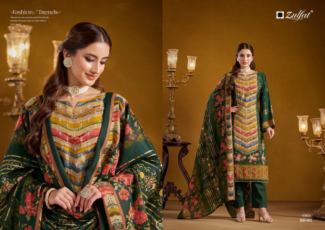 Aayat Vol 8 By Zulfat Viscose Printed Dress Material Wholesale Shop In Surat